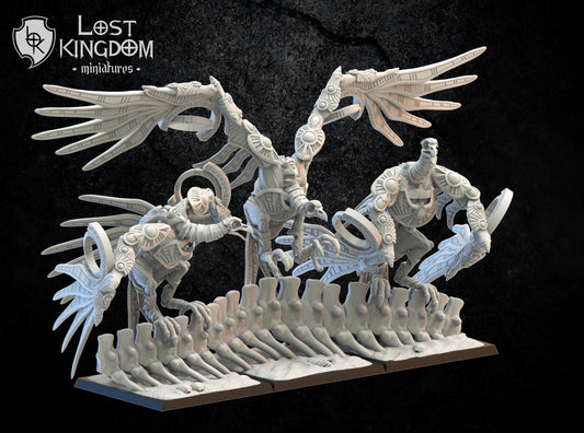 3 vautours rois des tombes