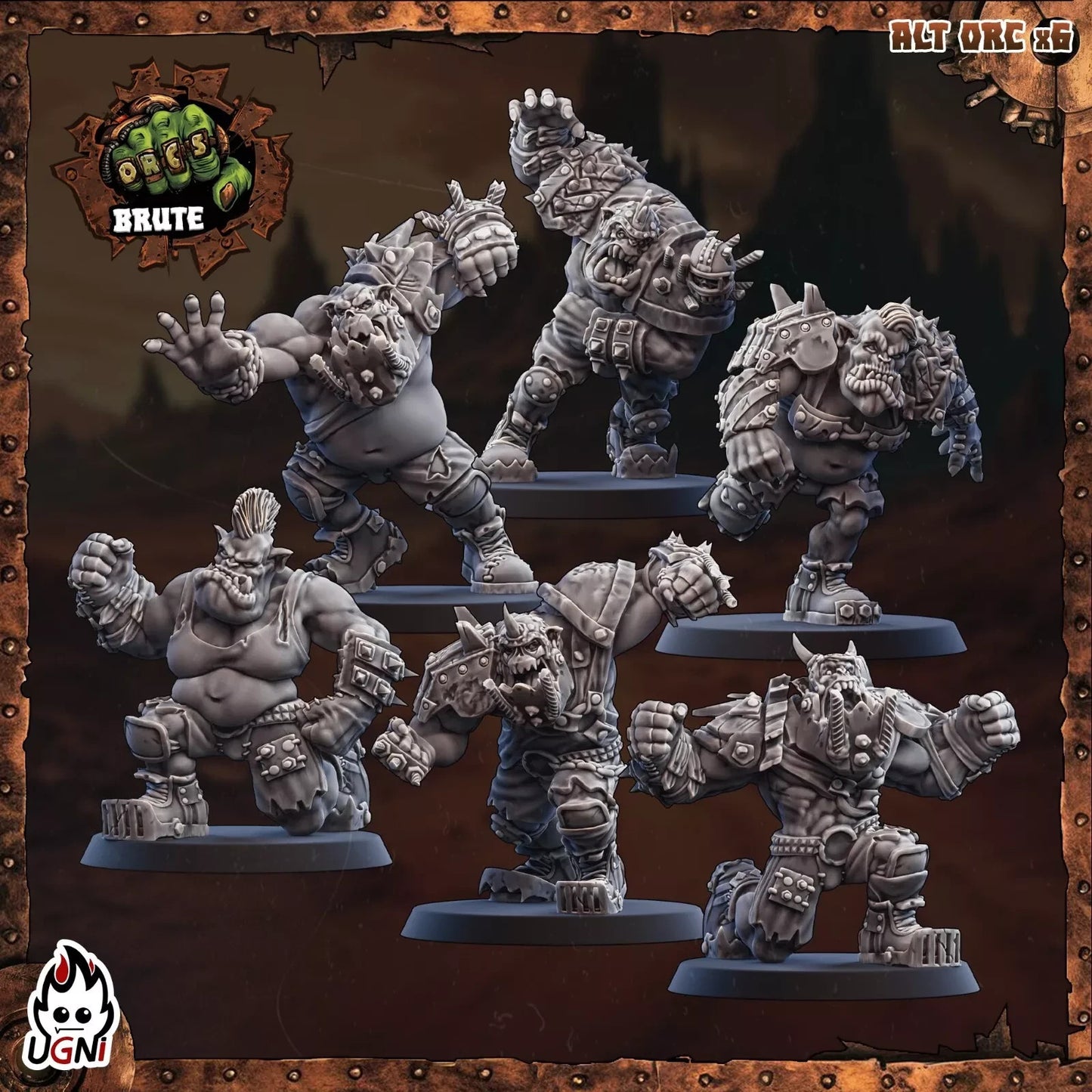 Brute Orcs (Mad Max Style) extension equipe ORQUE fantasy Football